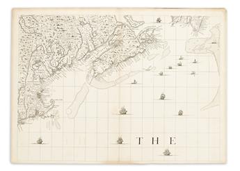 (COLONIAL NORTH AMERICA.) Henry Popple. A Map of the British Empire in America,